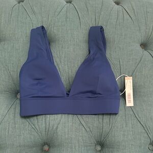 Everlane Deep Blue Bikini Top